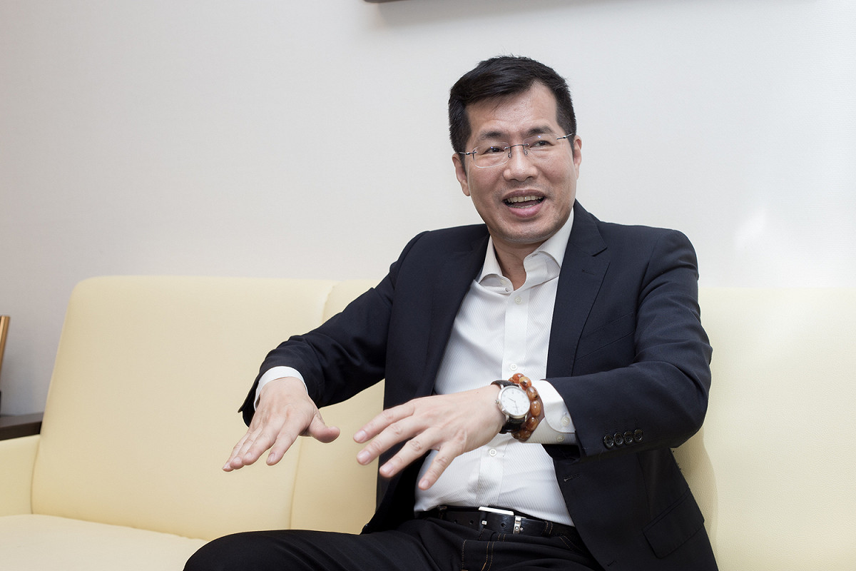 羅致政認為，黨內提名時程應該是和對手連動的，國民黨的候選人未定，民進黨可能也不用那麼急。 圖：李佳純/攝