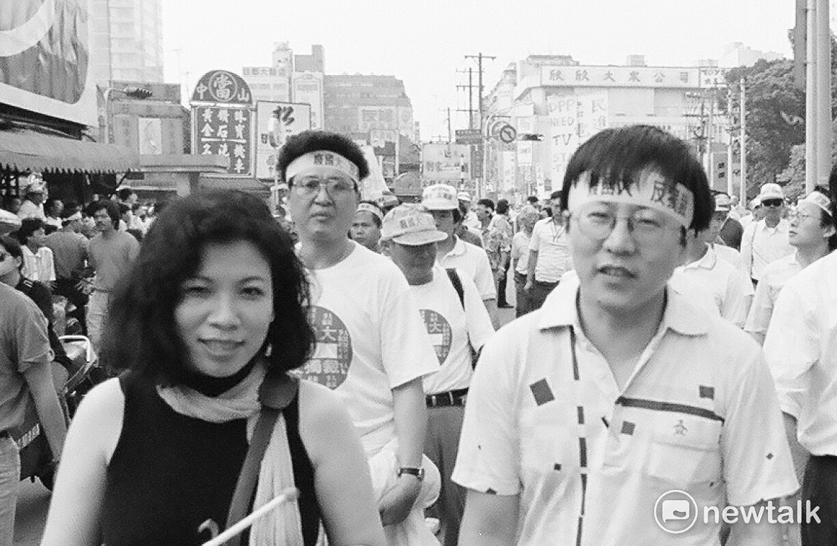 戴振耀組織農運的農民教室，邱義仁與陳文茜曾是常駐講師。 圖：攝影家邱萬興提供
