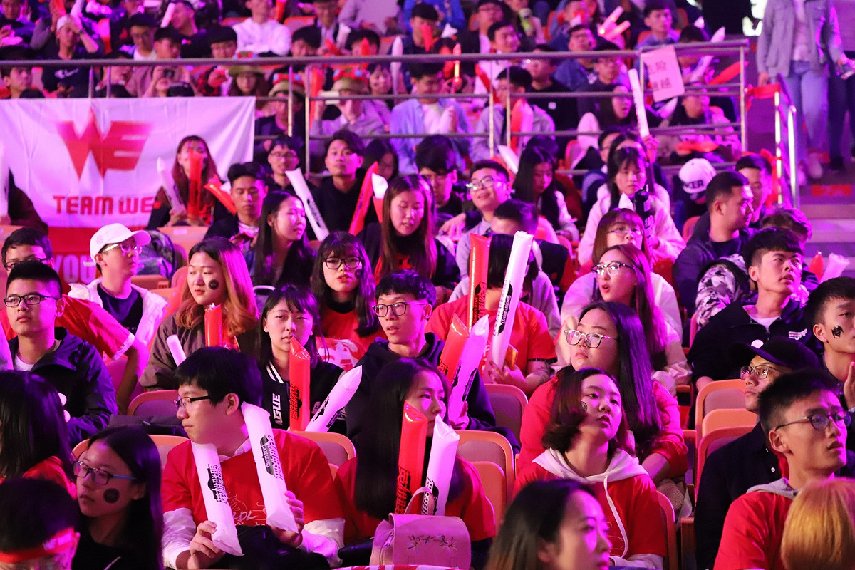 在比賽現場的女生超過四成，甚至更多。 圖：蔡幸秀/攝