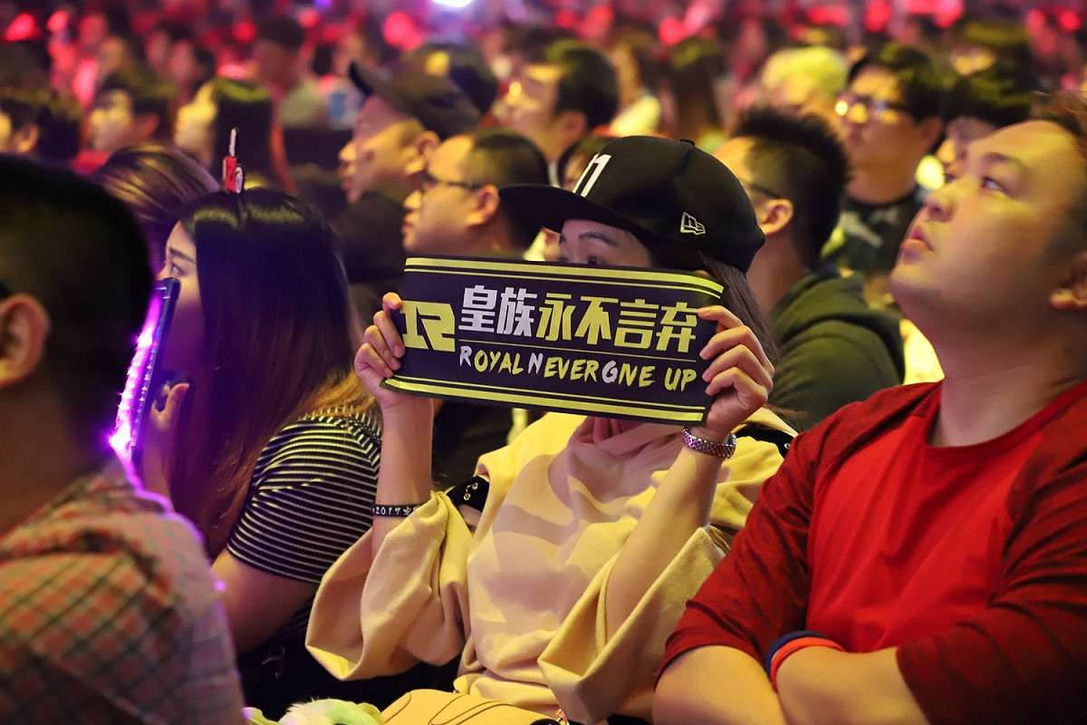 RNG的粉絲也不在少數。 圖：蔡幸秀/攝