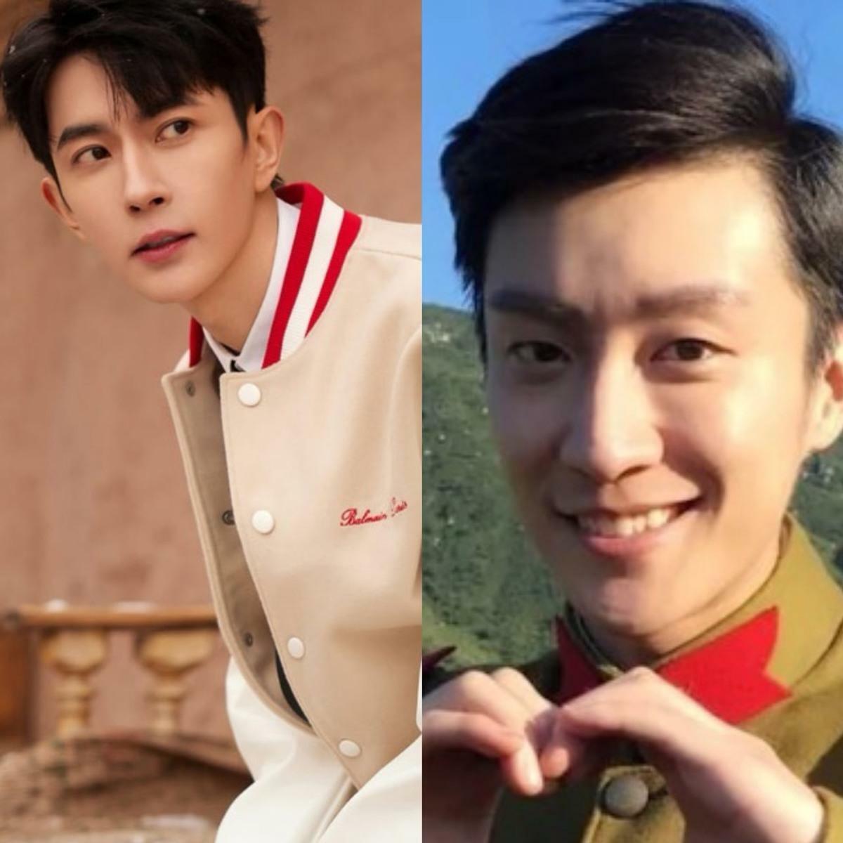 于朦朧(左)及喬任梁同樣是天娛傳媒下藝人，兩人都年紀輕輕就過世。 圖：翻攝自于朦朧、喬任梁微博
