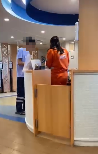 男子闖入「男賓止步」的女性專區，並竊走女性鞋子，殘留體液。 圖：翻攝社群平台Threads/來源：_4in