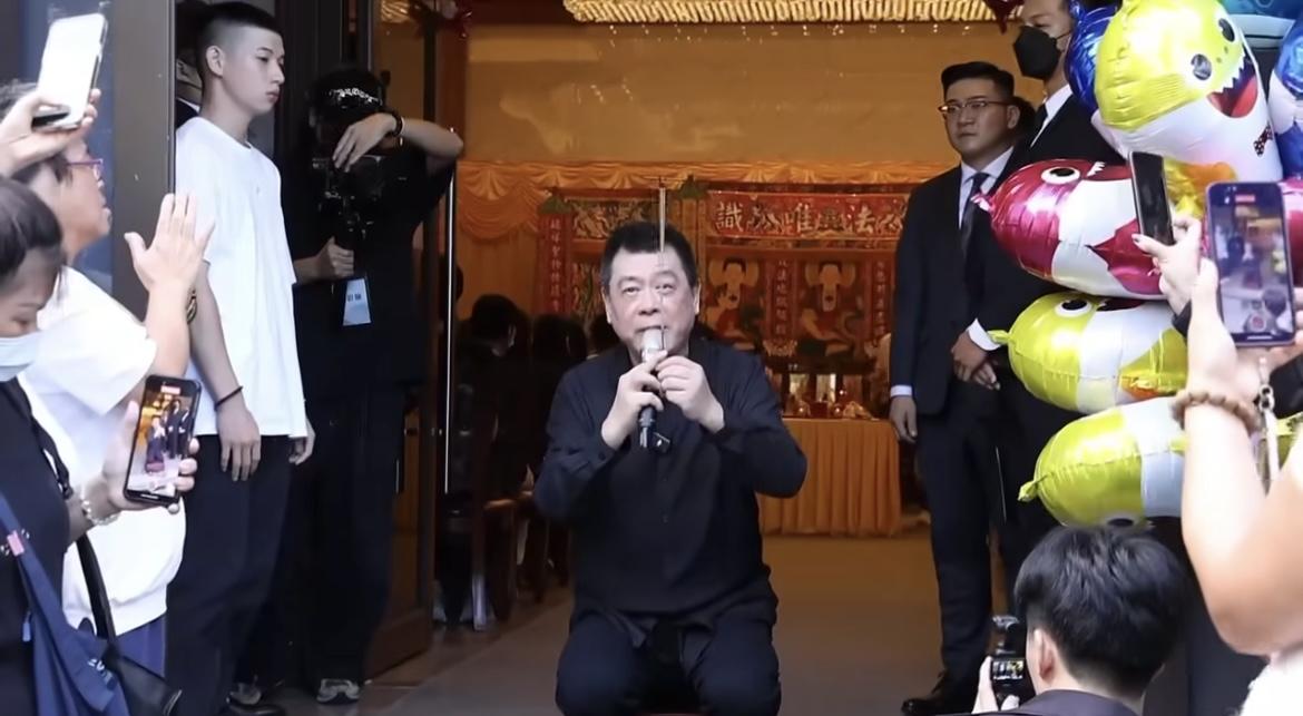 孫德榮曾多次發聲替于朦朧申冤，還大動作替他舉辦招魂法會。 圖：翻攝自孫腫來了YT頻道