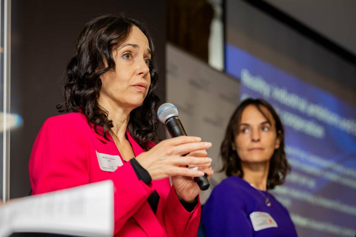 斯洛伐克籍歐盟議員萊克斯曼（Miriam Lexmann）。 圖：翻攝自Ｘ／@AmChamEU