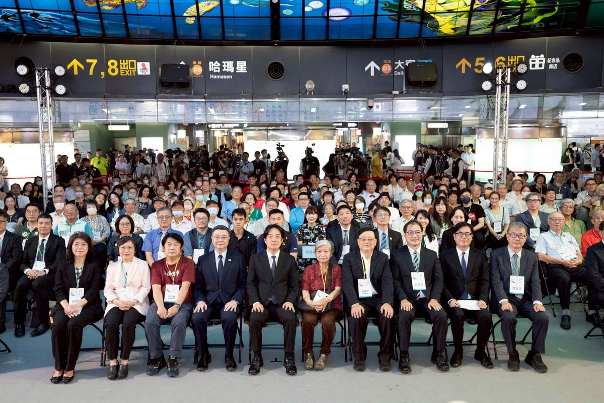 平復國家不法暨頒發名譽回復證書典禮移師高雄捷運美麗島站舉行，具有特殊意義。 圖：高雄市政府/提供