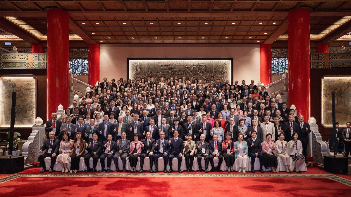總統賴清德20日出席上午出席「114年僑務委員會議開幕典禮」 圖：總統府提供