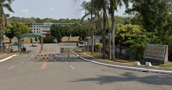 陸軍教準部砲測中心。 圖：截取Google Map