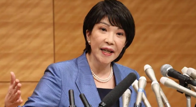 日本首相高市早苗今日（ 24 日）於國會發表上任後首次施政方針演說。 圖 : 翻攝自央視新聞