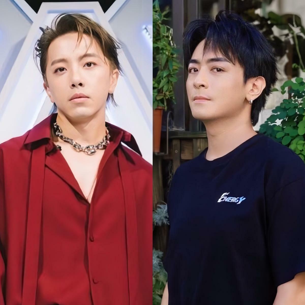 坤達(左)今日凌晨返台接受偵訊，Toro也選擇取消工作，陪坤達回台面對。 圖：翻攝自坤達、Toro IG