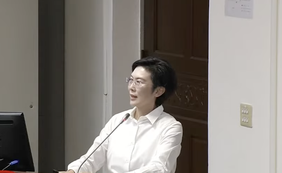 林岱樺強調再生能源推動不能停滯。 圖：林岱樺辦公室/提供