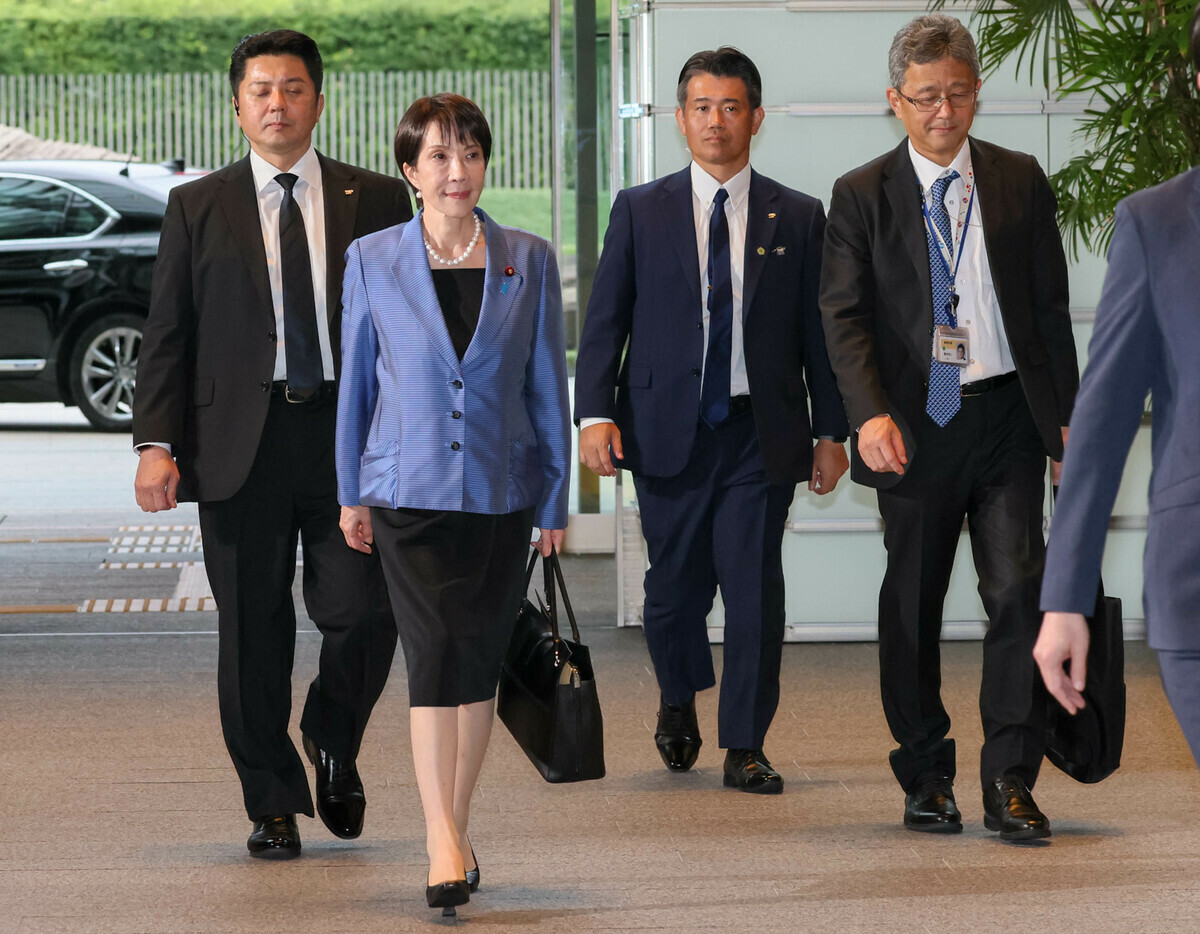 日本首相高市早苗。 圖 : 翻攝自日本首相官邸
