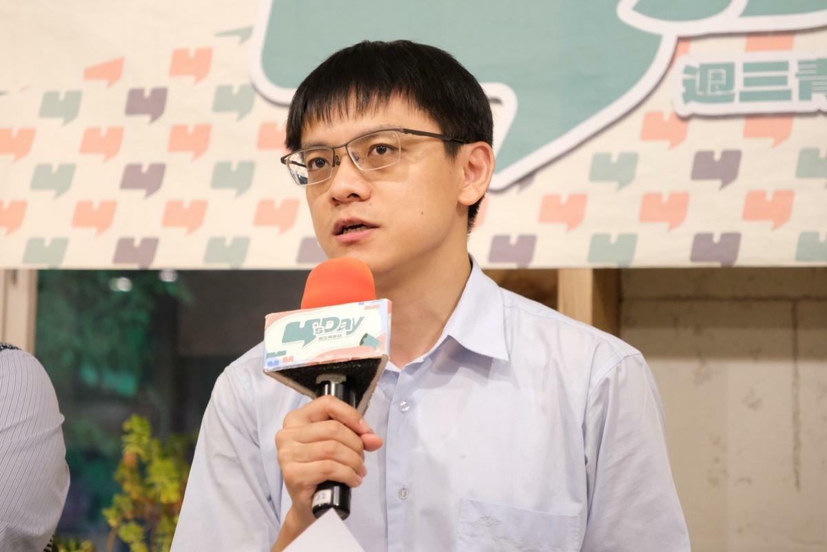 東吳大學政治系助理教授陳方隅。 圖：Y’s Day「週三青年日」提供
