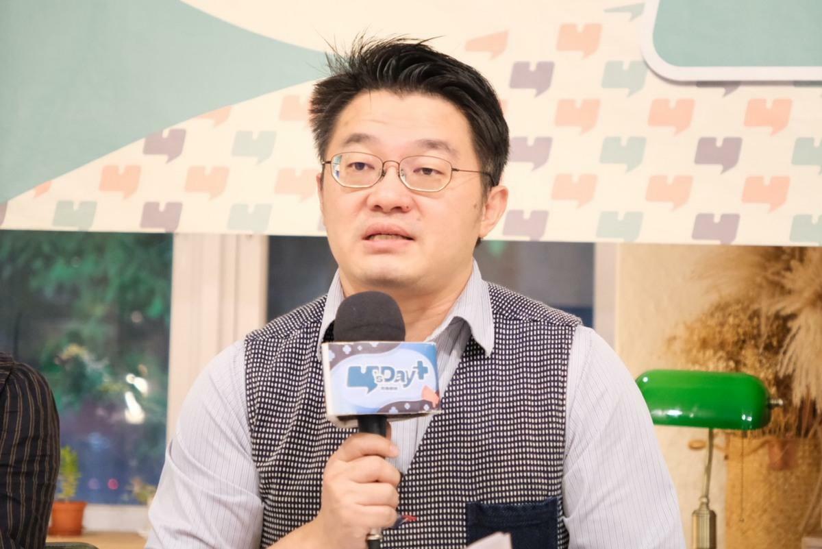 二二八事件紀念基金會執行長藍士博。 圖：Y’s Day「週三青年日」提供