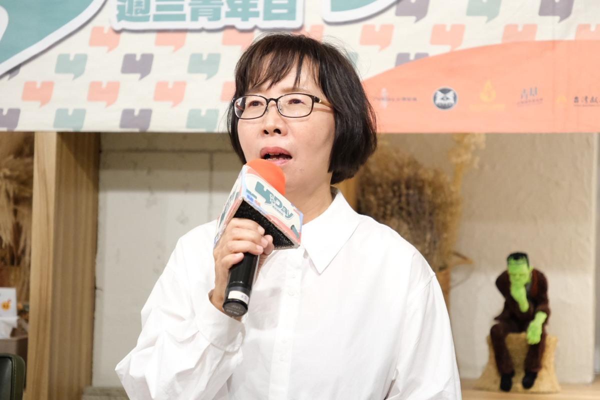 中央廣播電台新聞部副理黃美珍。 圖：Y’s Day「週三青年日」提供