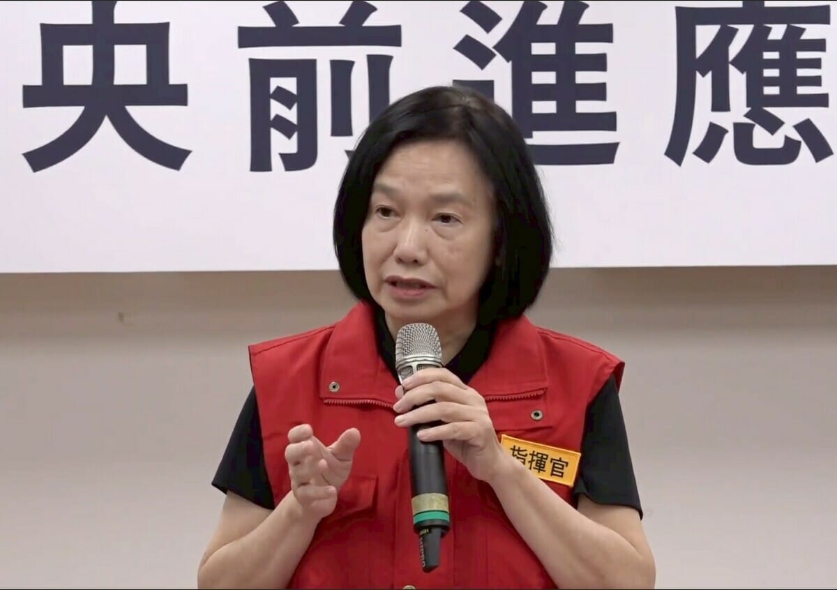農業部次長杜文珍解釋，禁宰禁運是以5天為一個期程，而15天是非洲豬瘟的潛伏期。 圖：非洲豬瘟前進應變所提供