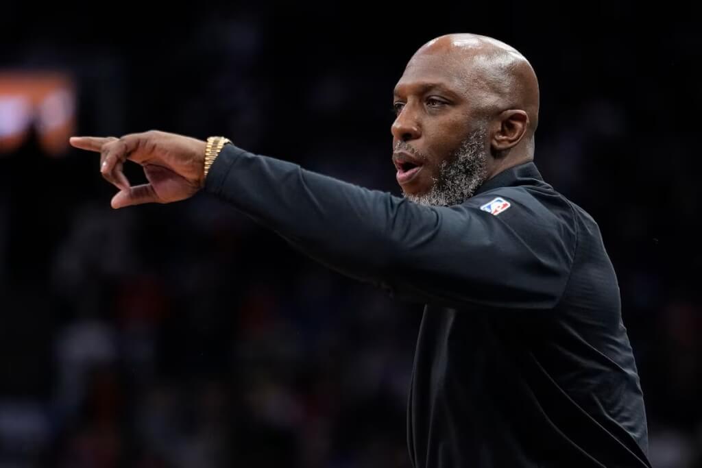 NBA波特蘭拓荒者總教練畢拉普斯（圖）23日被捕。（路透社）