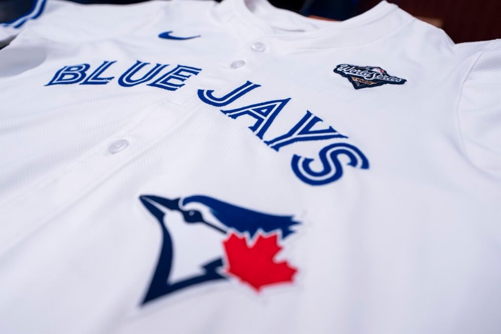多倫多藍鳥隊球衣。（圖取自facebook.com/BlueJays）