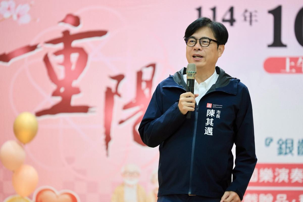 正國會力挺林岱樺參選市長，陳其邁表示尊重初選機制，也尊重中央選對會的佈局跟協調。 圖：高雄市政府/提供（資料照）