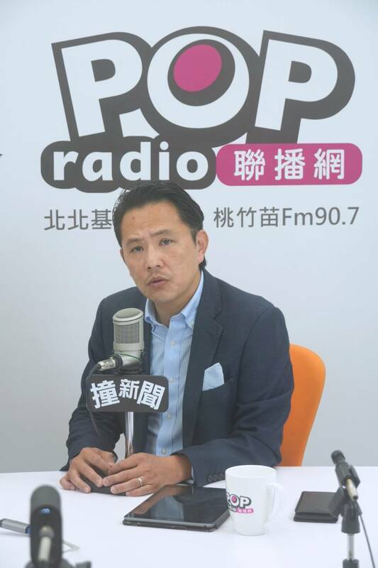 前立委陳以信接受《POP撞新聞》專訪，談論台南市長選舉。 圖：《POP撞新聞》/提供