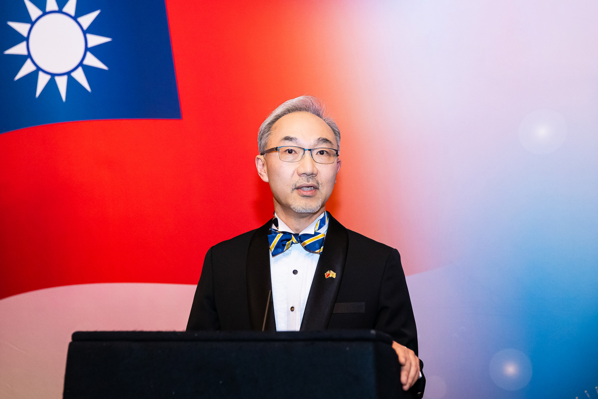 駐英國台北代表處批評鄭澤光扭曲史實。（圖為我駐英國代表姚金祥。） 圖：翻攝自駐英國台北代表處臉書