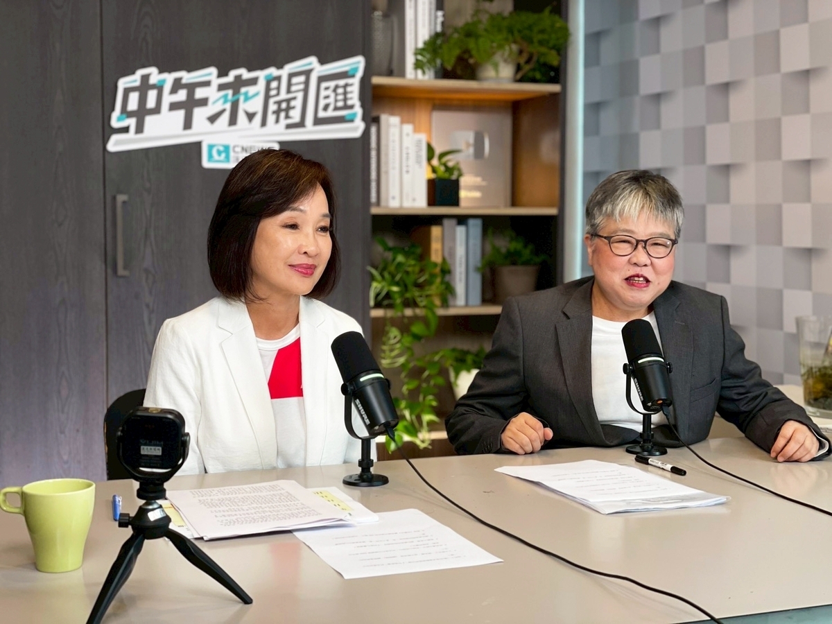 國民黨立委柯志恩接受媒體人黃光芹專訪。 圖：《CNEWS匯流新聞網》/提供