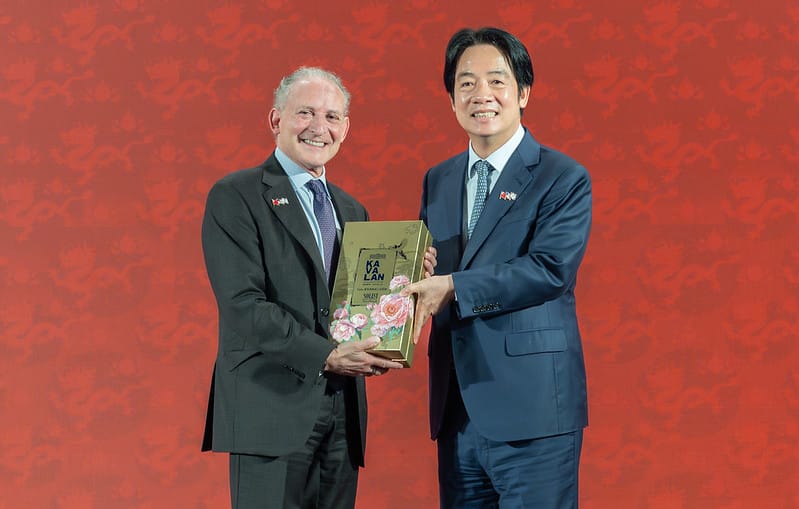 賴清德出席「美國以色列公共事務委員會」晚宴。 圖：總統府提供