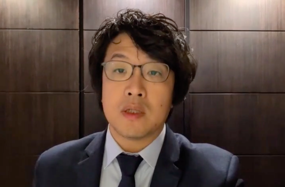 民進黨立委沈伯洋。 圖：翻攝自沈伯洋提供影片