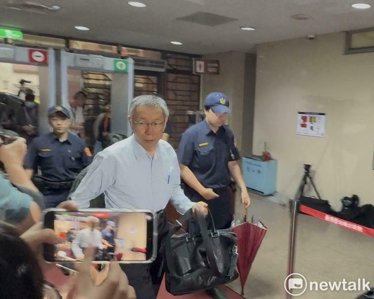 民眾黨前主席柯文哲。 圖：周煊惠 / 攝