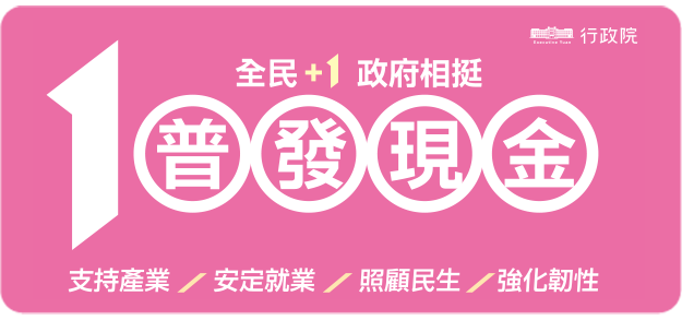 數位發展部28日說明「全民＋1 政府相挺」普發現金一萬元專案代領機制，強調防偽冒與身分驗證安全為最高原則。 圖：翻攝10000.gov.tw
