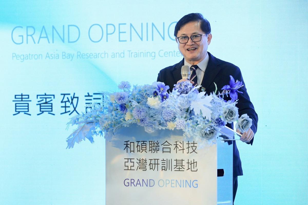 童子賢表示高雄是科技產業南向布局的重要據點，也是支援東南亞智慧製造的前進基地。 圖：高雄市政府/提供