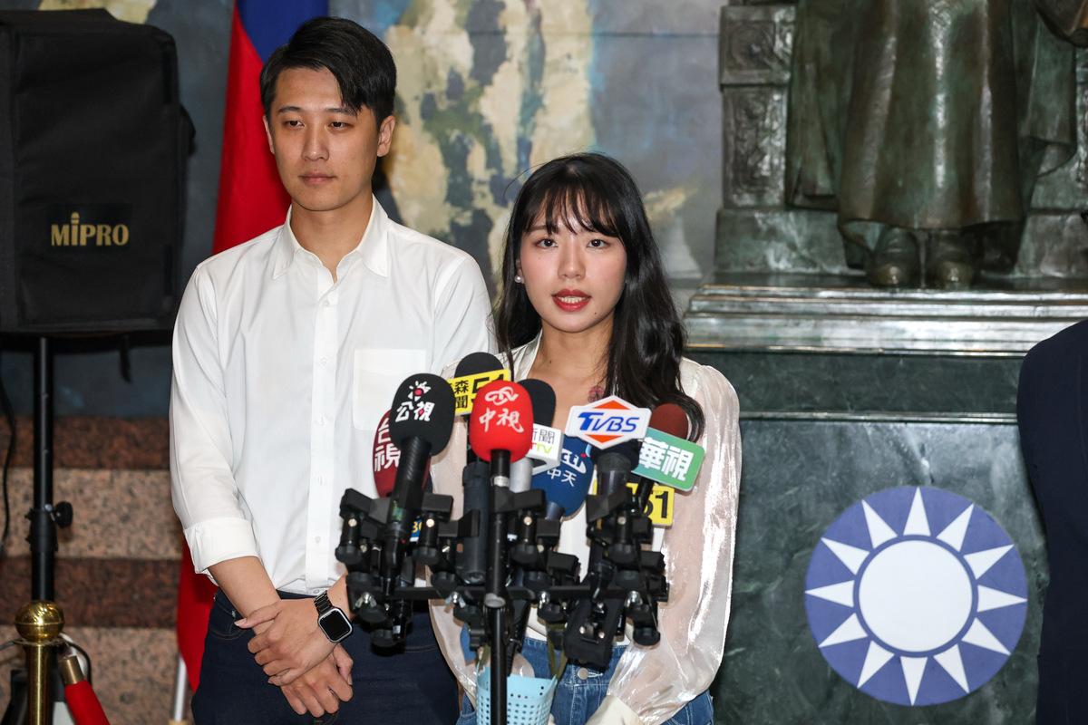 國民黨發言人楊智伃。 圖：國民黨文傳會/提供