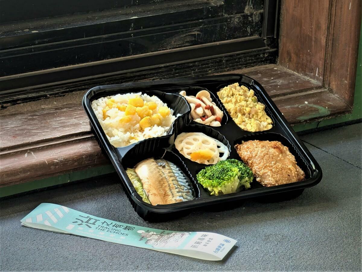 「菸廠尋味便當」每份售價150元，販售時間為10月31日到11月16日間每一天的午餐、晚餐時段。  圖：台鐵／提供