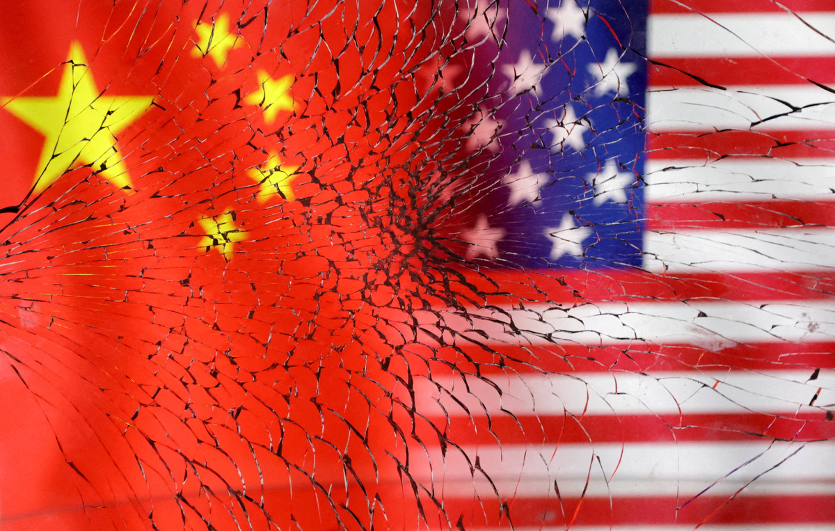 分析人士指出，無論達成何種協議，都僅是民主國家美國與威權國家中國之間大國競爭的「試金石」。 圖:達志影像/路透社