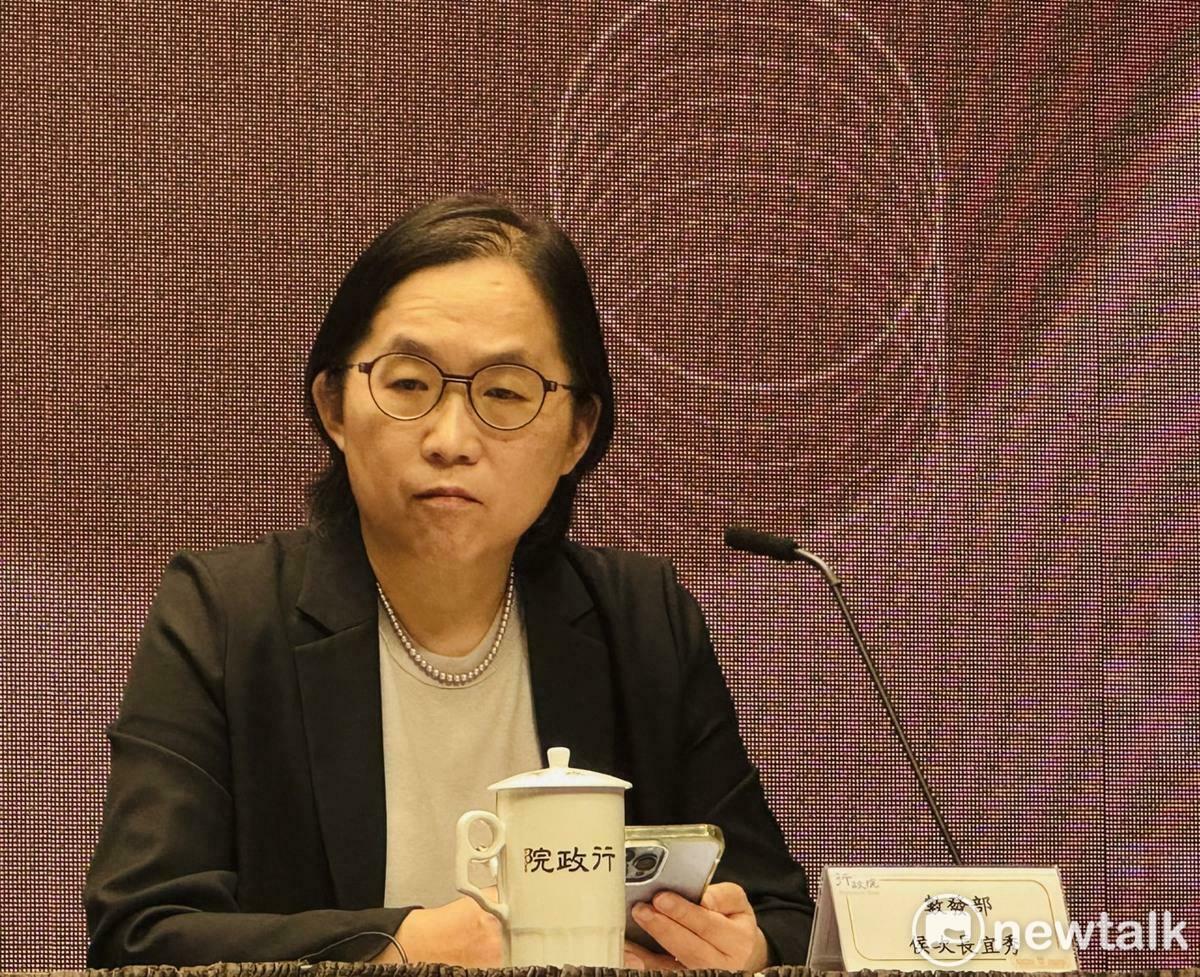 數位發展部次長侯宜秀。 圖：謝莉慧/攝