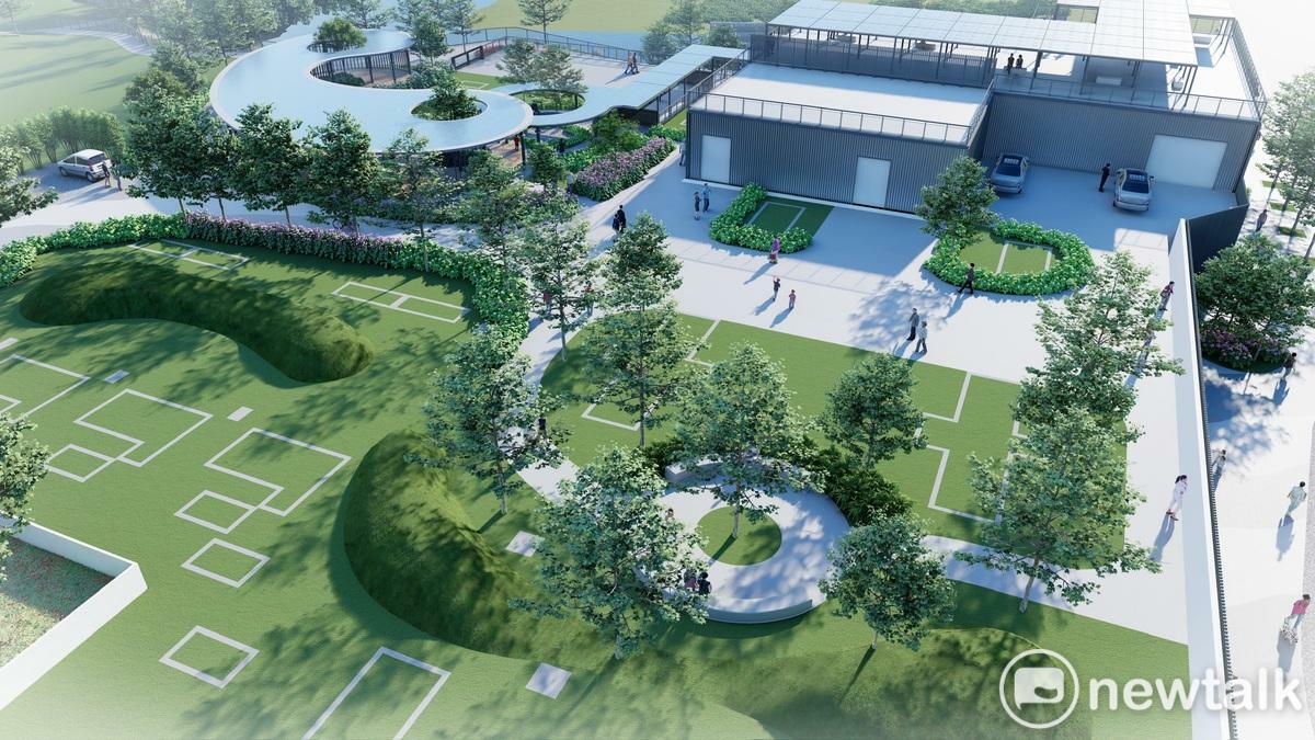 台南市竹溪水質淨化場第二期工程今日舉行開工動土典禮，藉由本期工程可將竹溪流域的47,000噸污水全量截流，提升竹溪的水質，完成竹溪整治的最後一塊拼圖。 圖：台南市政府提供