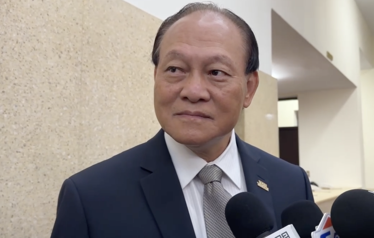 行政院政委季連成。 圖：周煊惠 / 翻攝畫面