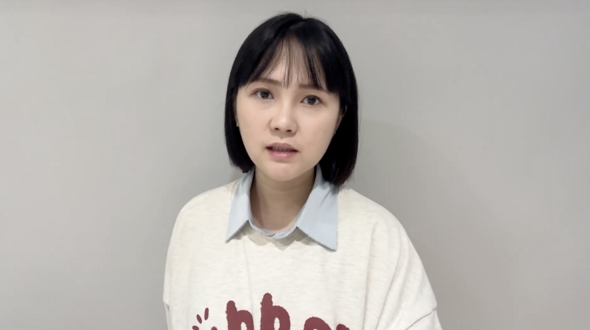 民眾黨發言人吳怡萱。 圖：吳怡萱 / 提供