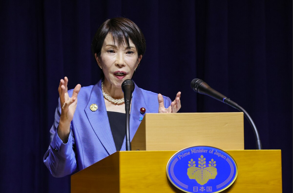 日本首相高市早苗。 圖 : 翻攝自日本首相官邸（資料照）