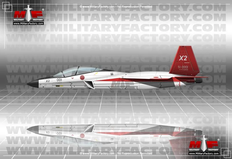 ATD-X「心神」隱形戰機計畫（後更名為「X-2」）。 圖：翻攝自 騰訊新聞@時事快訊