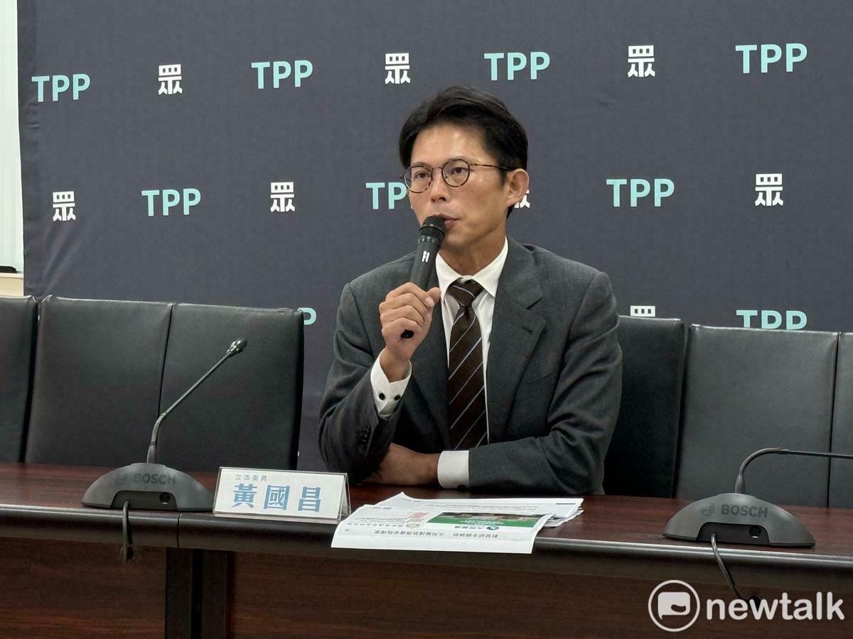 民眾黨主席兼黨團總召黃國昌。 圖：周煊惠／攝（資料照）