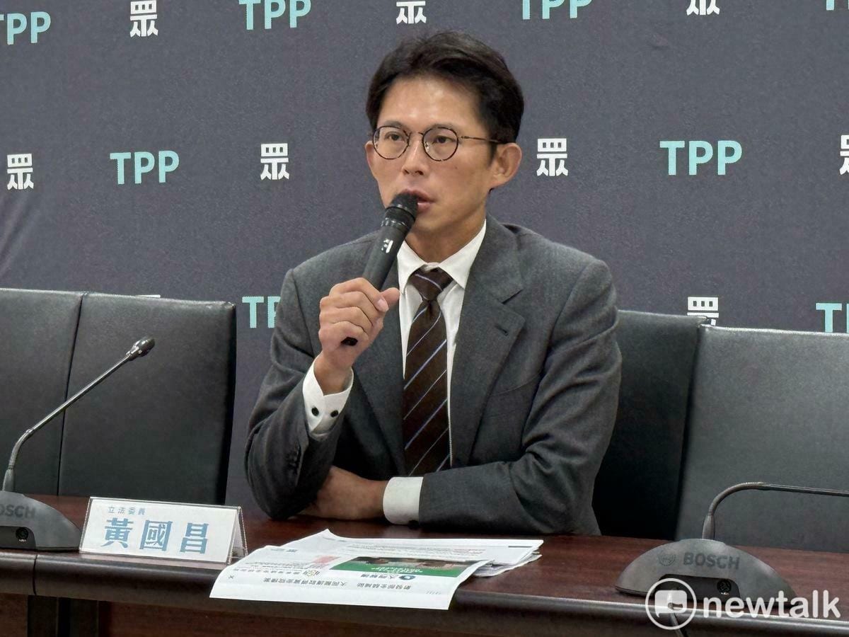 民眾黨主席兼黨團總召黃國昌。 圖：周煊惠 / 攝（資料照）