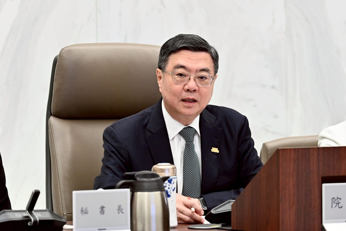 行政院長卓榮泰要求各部會務必嚴陣以待，積極落實各項防颱整備措施。（資料照片） 圖：行政院提供