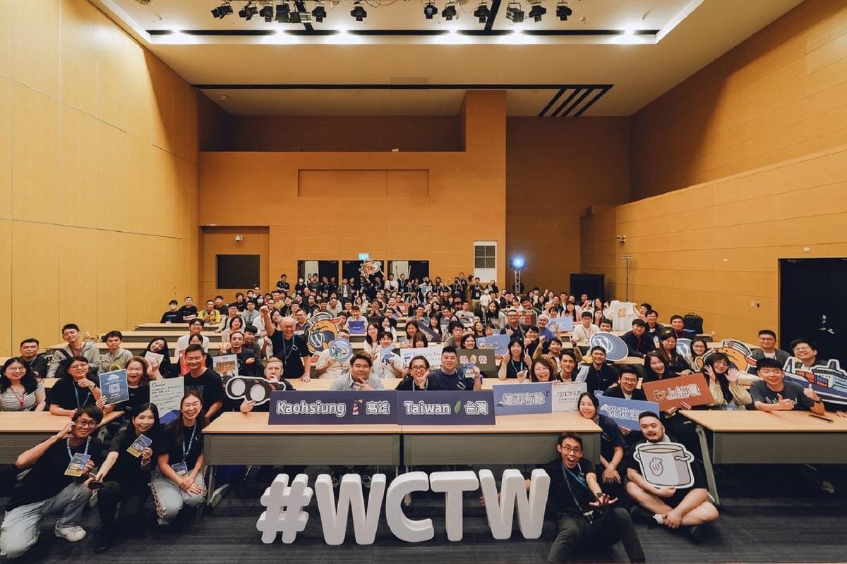 WordCamp Taiwan 2025首度移師南台灣舉辦。 圖：WordCamp Taiwan/提供