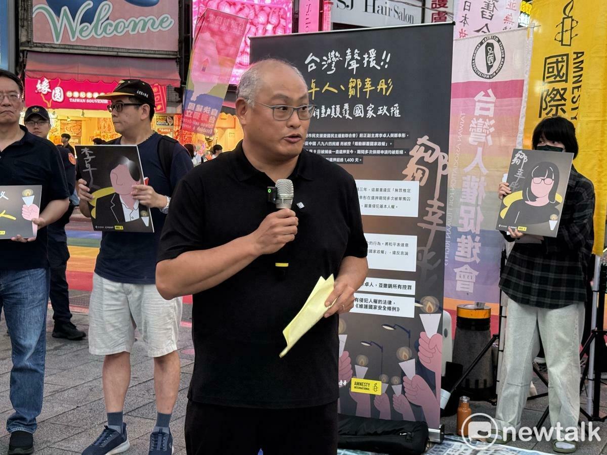 台灣人權工作者李明哲。 圖：周煊惠 / 攝