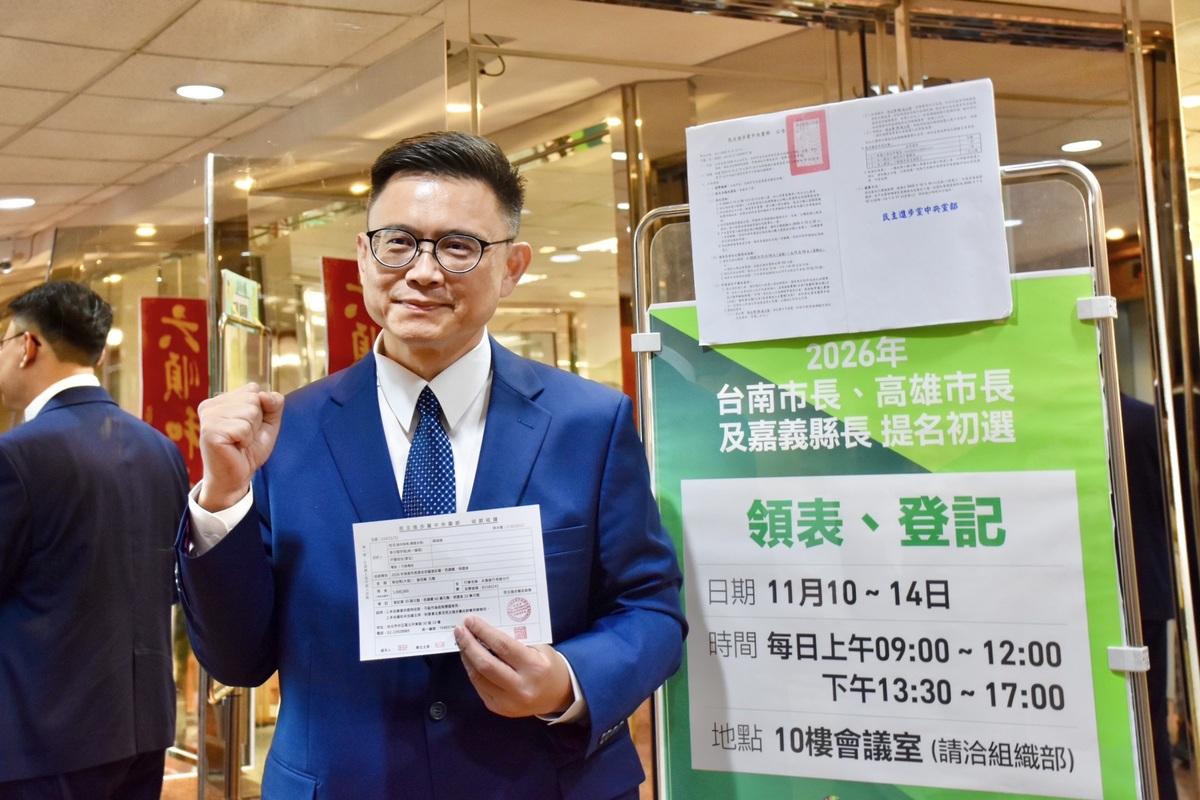 賴瑞隆強調將秉持「穩重推進、承擔遠見」的態度，務實面對挑戰，推動高雄成為更具競爭力、幸福感的城市。 圖：賴瑞隆辦公室/提供