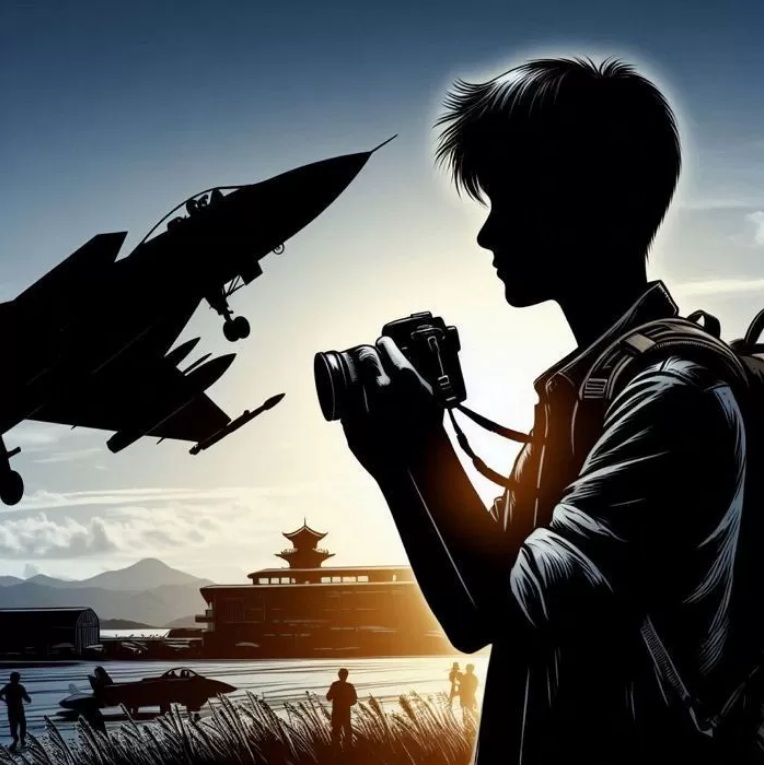南韓逮捕在機場附近違規拍攝軍事設施中國高中生。 圖：翻攝「X」