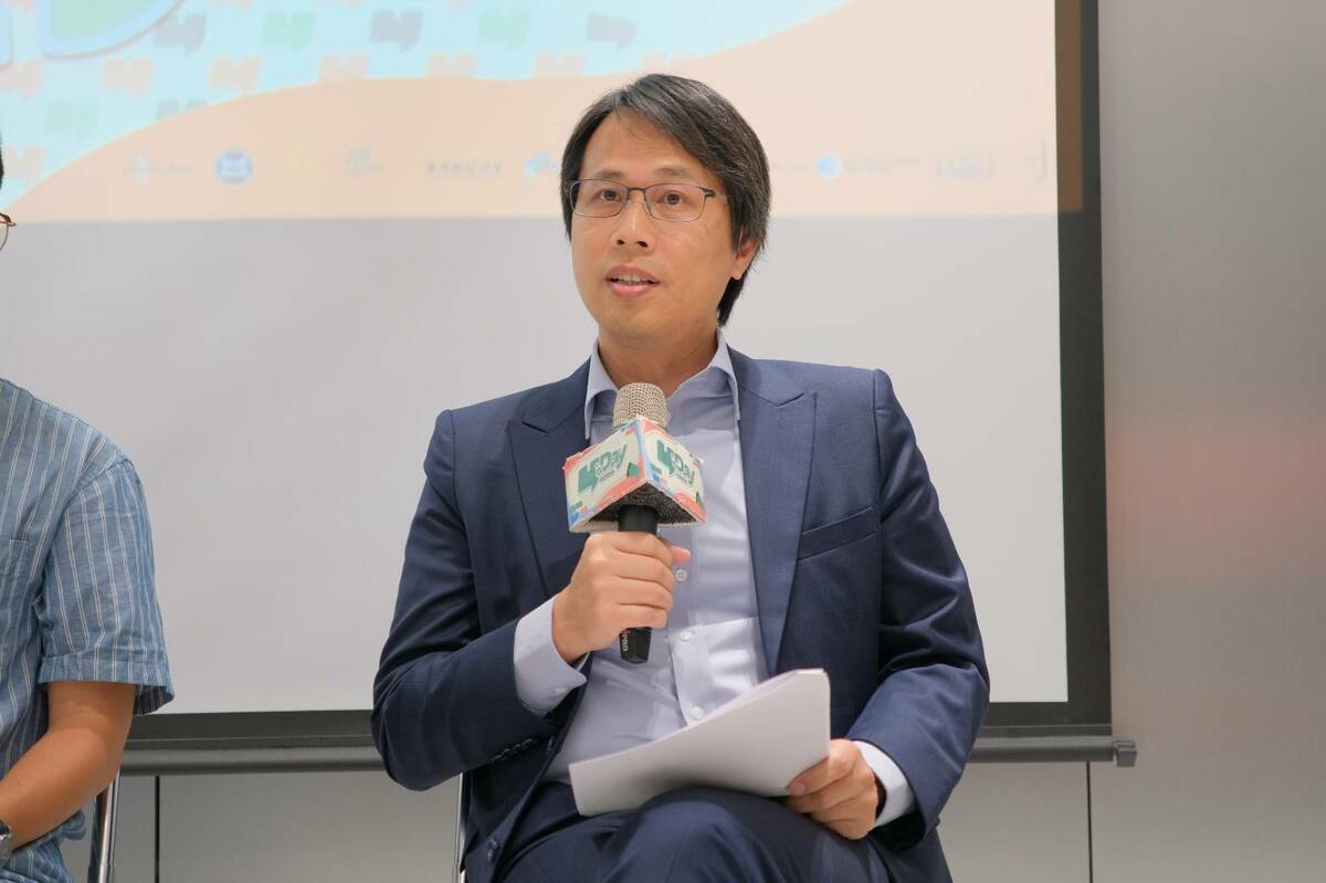 海基會副秘書長黎寶文。 圖：Y’s Day「週三青年日」提供