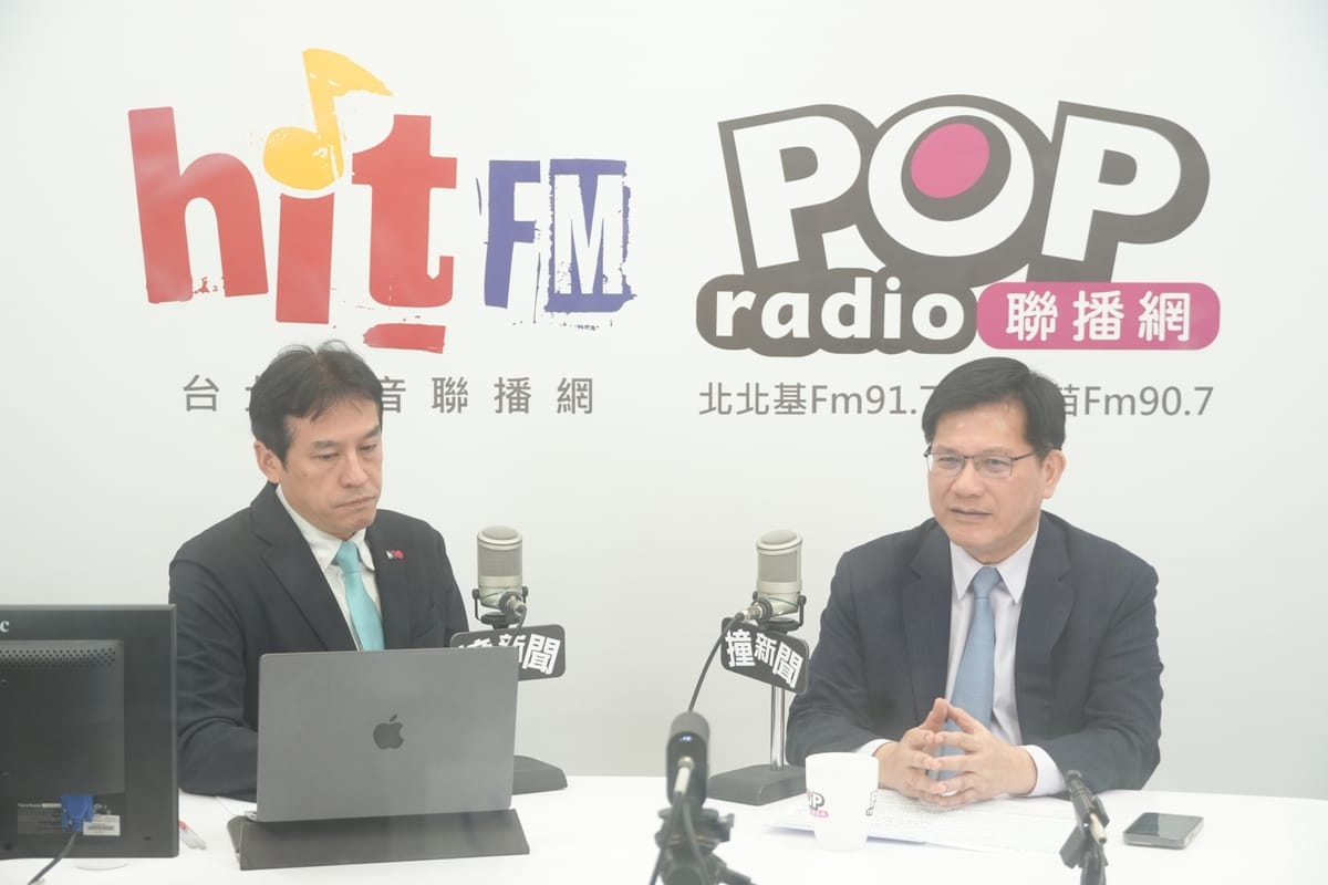 林佳龍說，他與吳釗燮是很熟識的朋友。 圖：《POP撞新聞》提供