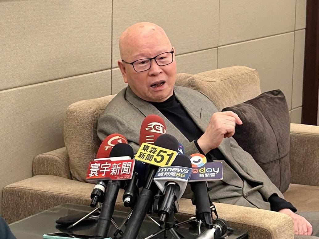 前桃園縣長、亞太和平研究基金會董事長許信良。 圖：金大鈞/攝