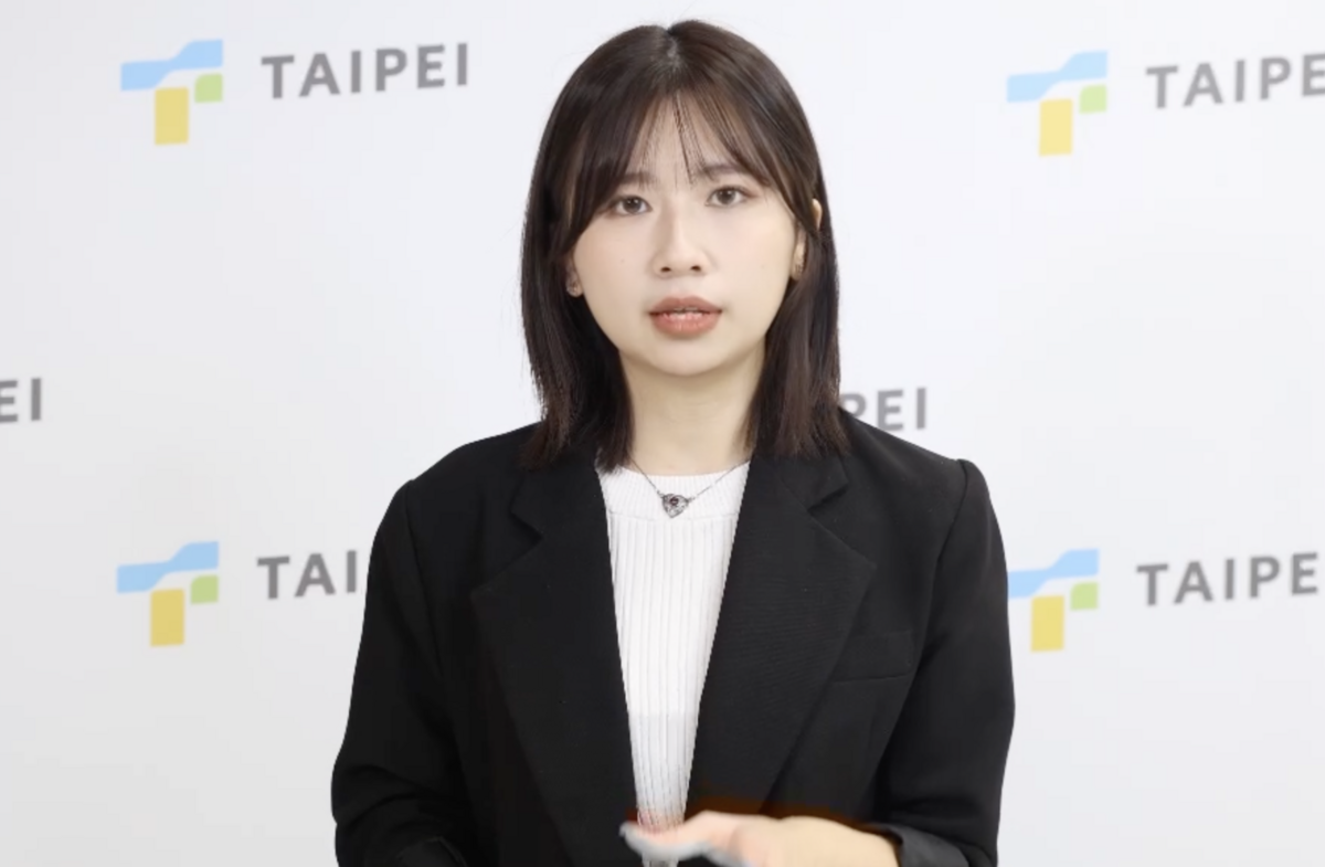 台北市政府副發言人葉向媛。 圖：台北市政府 / 提供